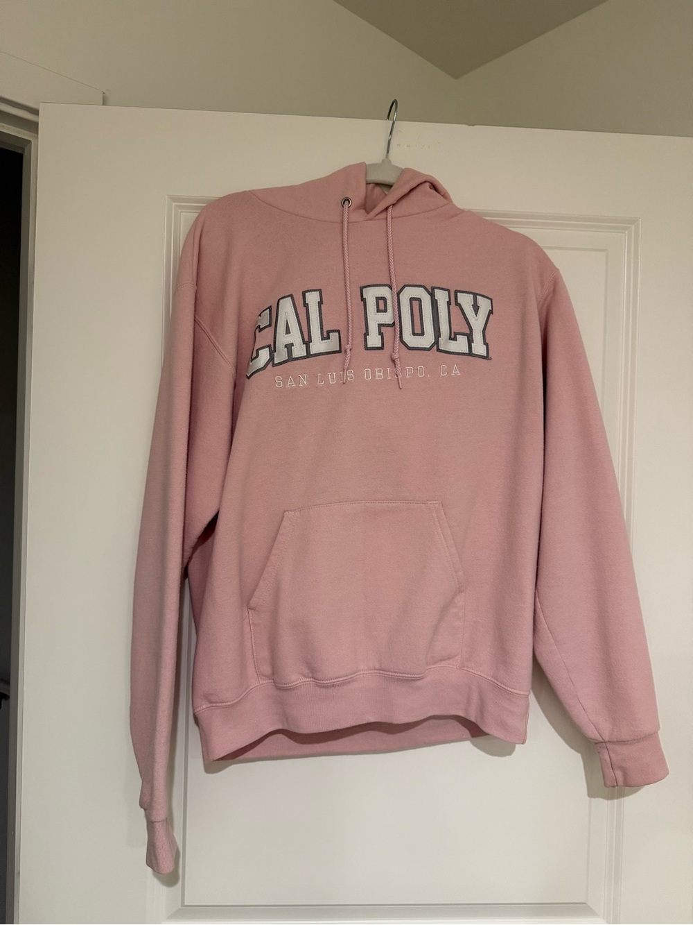 Champion Pink Cal Poly Sweatshirt size medium